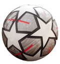 Soft PU couro bola de futebol, resistente ao desgaste, 3-camada